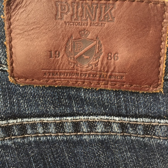 PINK Victoria Secret Limited Edition Jeans - Picture 5 of 6